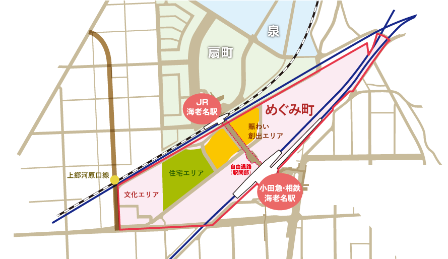 めぐみ町地図